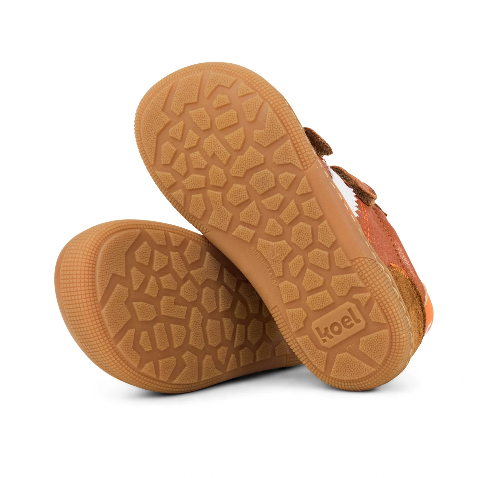 Кроссовки Koel DENIS Napa New 3.0 — коньячный с оранжевым, фото 5