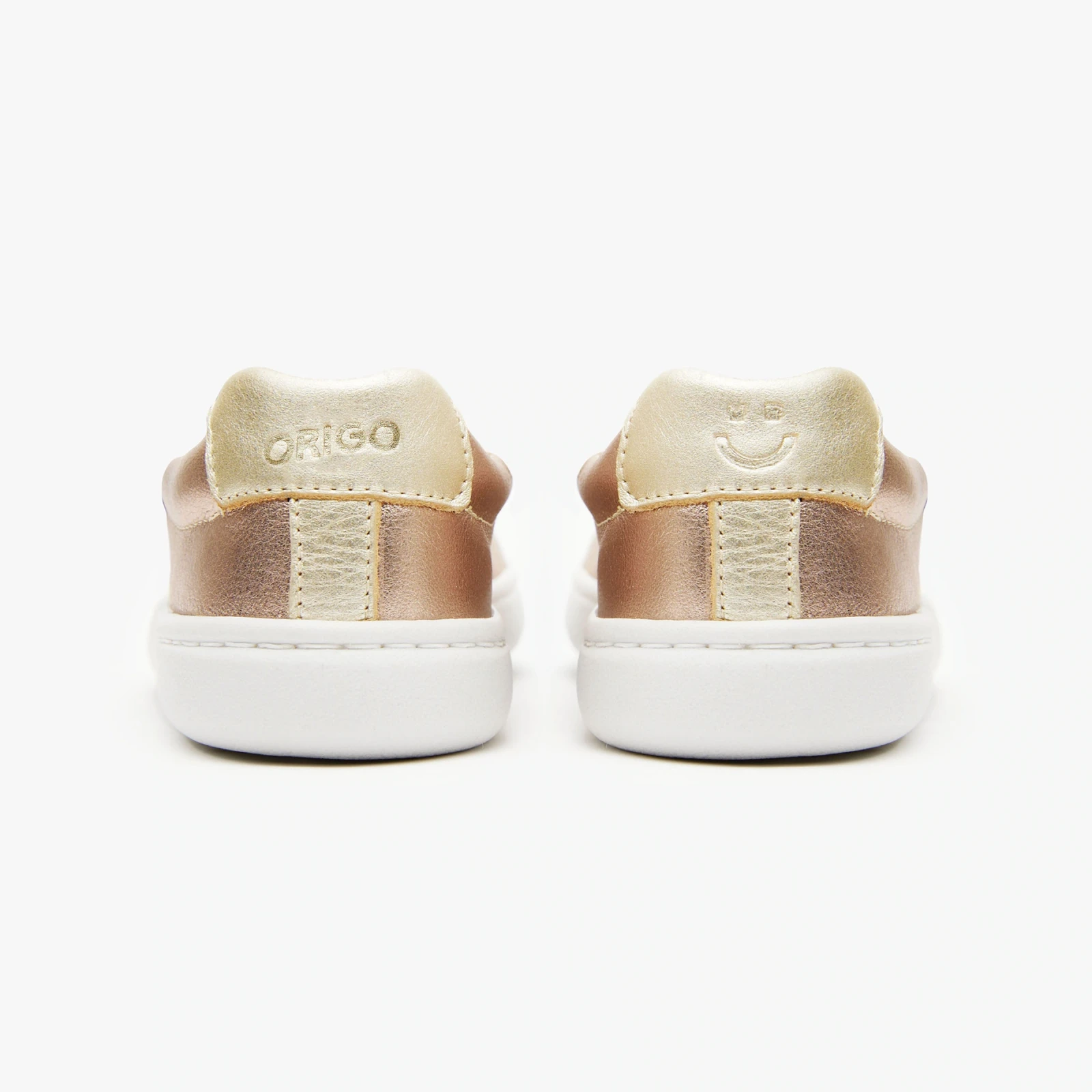 Босоногие кеды Origo Hook & Loop — розовое золото, фото 6