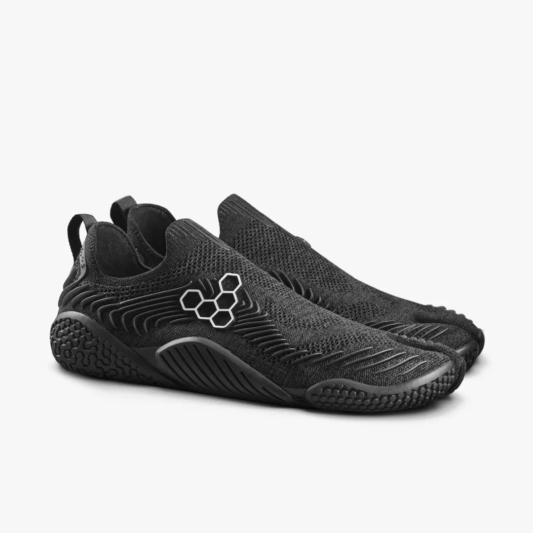 Кроссовки Vivobarefoot Motus Flex Tabi — мужская модель, чёрный, фото 4