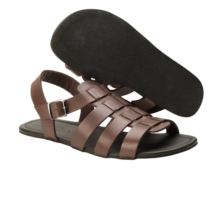 Мужские сандалии ZAQQ ELOQ Dark Brown (тёмно-коричневый цвет), фото 2