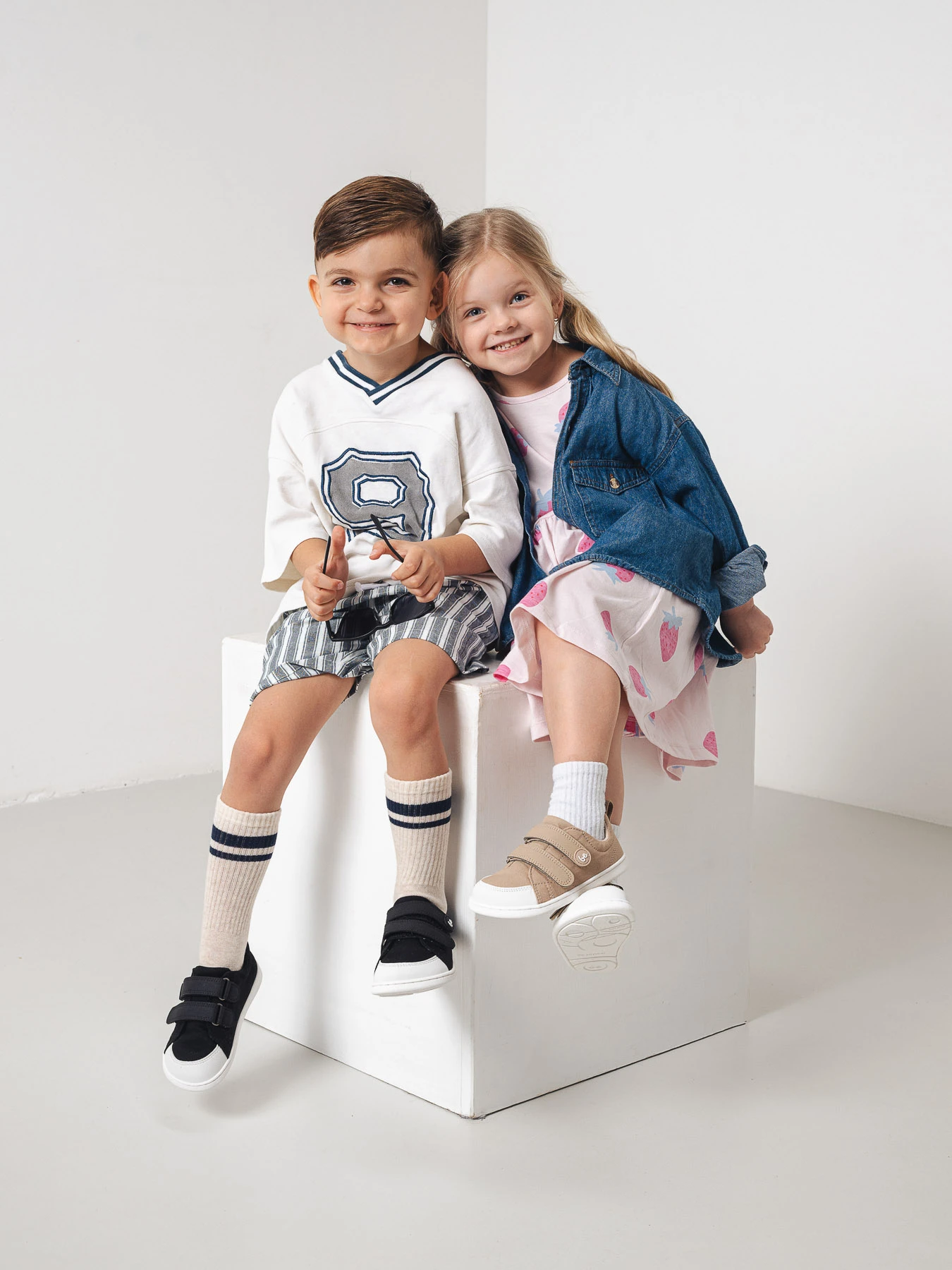 Детские босоногие кроссовки Be Lenka Canvi Preschool - светло-коричневый, фото 4