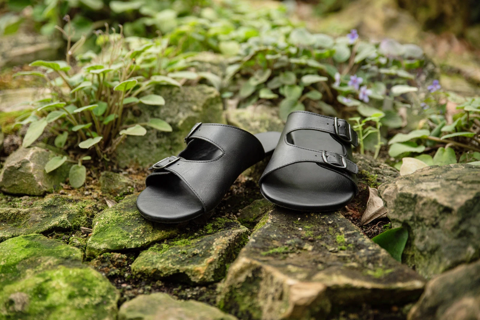Шлёпанцы Ahinsa Barefoot — чёрный, фото 19