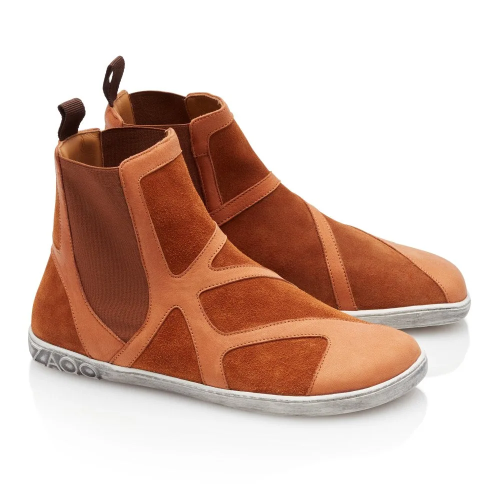 Женские ботинки ZAQQ QEY WEST Cognac (коньячный цвет) — фото 1 из 13
