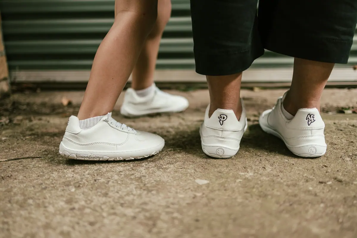 Босоногие кеды Paperkrane WHITE LOW 2.0 — детские, фото 3