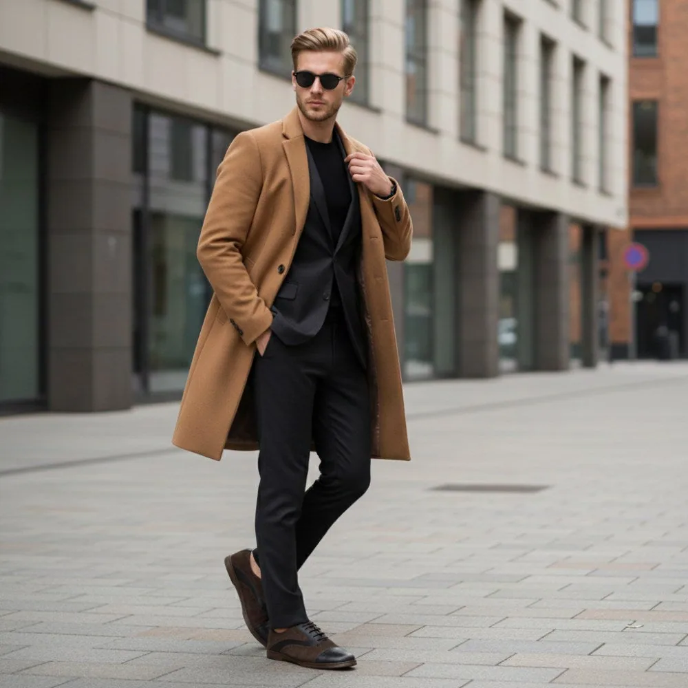 Мужские туфли ZAQQ QENTLE Dark Brown (тёмно-коричневый цвет), фото 11